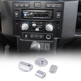 car-king888 Accessories For Land Rover Defender 04-18 Air Condition Adjustment Button Cover
