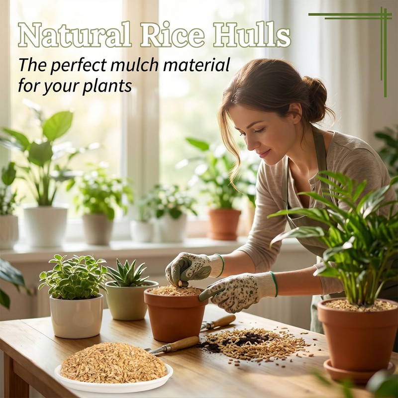 10.58 oz Horticultural Grade Rice Hulls for Plants – Natural