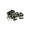 (100) 1/4"-20 Acorn NUT (Cap NUT) Nickel Plated