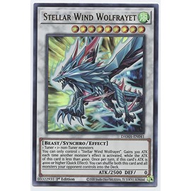 Yugioh Stellar Wind Wolfrayet - DAMA-EN041 - Ultra Rare - 1st Edition