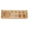 Bartender Kit Stand Large Capacity Space Saving Bamboo Wood Bartending