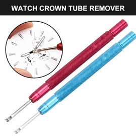 Watch Hands Lever, 2Pcs Professional Watch Repairing Hands Remover Watch Minute Second Hour Needle Removal Removing Tool for Watchmaker Watch Repair Accessory