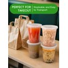 UMT Plastar 50 Pack 32 oz Plastic Food Containers with
