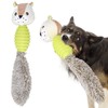 Pet Chew Toys Teeth Cleaning Biting Interactive Training Stuffed Plush