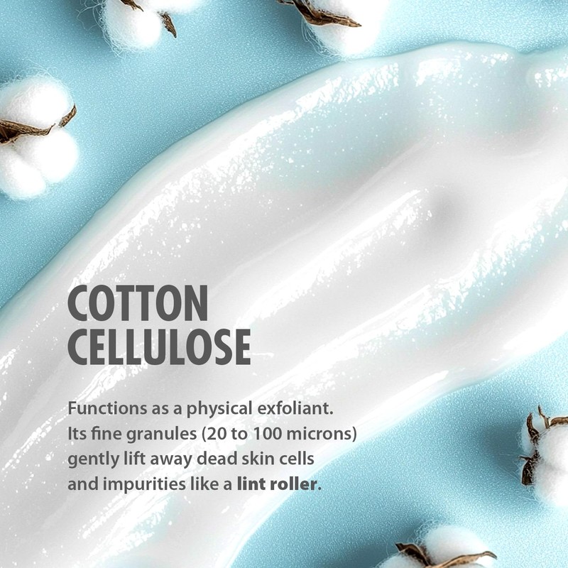 Ebanel Brightening Peeling Gel with Cotton Cellulose, Rice, Papaya, Centella,