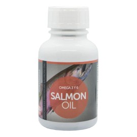 Omega 3 y 6 de Salmn  60 Cpsulas  Salmon Oil Omega 3  6  Suplemento Natural Premium  Apoya la salud del corazn, cerebro, articulaciones, piel y visin 