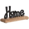 Brandsseller Decorative Lettering Home Approx. Width 18 cm Height 10
