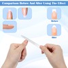 Classicseali 8pcs Nail File Metal, Stainless Steel Nail File for