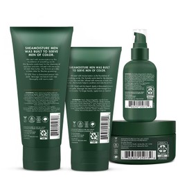 SheaMoisture Beard-Care Kit for Men, Includes Wash, Balm, Oil, Conditioner, Natural Shea Butter & Maracuja Oil, Great Gift