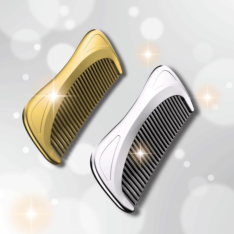 Sunrise TW-SR101 Comb with Special Chrome Plating (Improves Hair Polish,