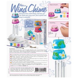 4M Make A Wind Chime Kit - Arts & Crafts DIY Kit - Set of 6