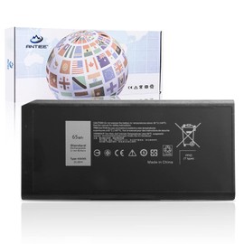 ANTIEE 4XKN5 CJ2K1 Battery for Dell Latitude 5404 5414 E5404 7404 7414 E7404 P45G P45G002 P46G P46G001 P46G002 Series X8VWF 5XT3V VCWGN XRJDF 09FN4 453-BBBD 453-BBBE 11.1V 65Wh 5800mAh