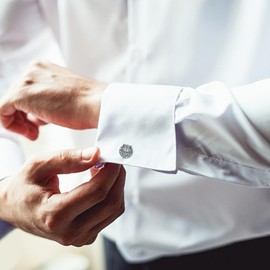 Wolf Cufflinks for Men Sterling Silver Viking Cufflinks for Men, Sterling Silver, No Gemstone