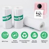 YSDMY Mini Printer Sticker Paper Roll 16 Rolls Thermal Paper