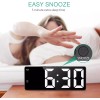 Clock Digital Alarm Clock LED Alarm Clock Large Display Desk