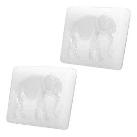 Moldes Para Elefantes, Divertidos Moldes Epoxídicos De Crist