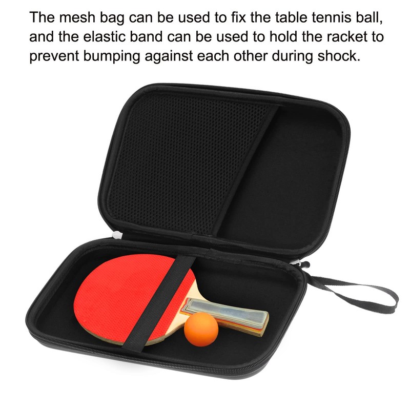 PATIKIL Table Tennis Racket Case, Ping Pong Paddle Case Hard