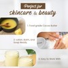 2 Lb Cocoa Butter: Pure, Raw, Unprocessed. Incredible Quality and