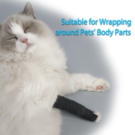 Self Adhesive Tape Wrap 8 Rolls,Non-Woven Self Adherent Vet Wrap Tape,(2 in+1 in) x 5 Yard | Cohesive Bandage Tape for Wrist & Ankle,Elastic Grip Cover (6Color-Mixed)