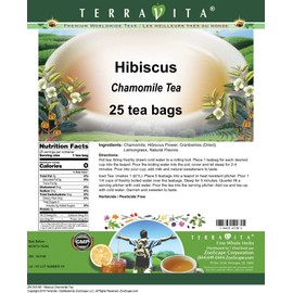 Hibiscus Chamomile Tea (25 tea bags, ZIN: 543196)