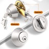 Probrico (3 Pack) Keyed Alike (Combo Packs) Single Cylinder Deadbolts