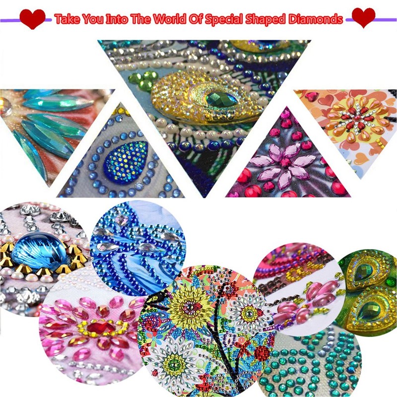DIY Diamond Painting Shopping Bag Rhinestones Painting Tote Bag with
