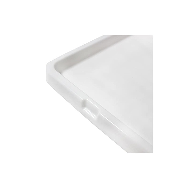Artway Plastic Inking Tray/Palette, 25x19x1.5cm, White