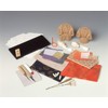 Sakai Sangyo Kimekomi Doll/Takasago with Base, Handicrafts Kit, Instruction Manual
