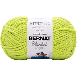 Yarn Blanket Brights Brght Lime
