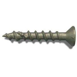 Fastap Plus DAC125SQ #8 x 1-1/4" Exterior Self Drilling Wood Screws with DuracoatXT - Square Drive Head 100 per Package