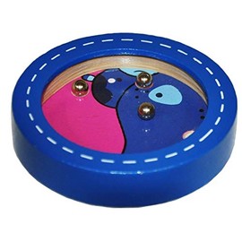 TikTakToo Ball Puzzle Game Dolphin Maze for Children Skill Game Ball Maze Party Bag Birthday