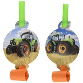 Creative Converting Tractor Time Blowouts Party Supplies, estándar, multicolor