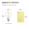 TOKCON 12V LED Light Bulbs - Soft Warm White 2700K