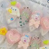 Mongsil Doll Handmade Nail Tips - Square S / 몽실인형