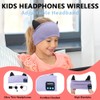 Joythink Kids Bluetooth Headband Headphones Sleep Mask Wireless Earphones Built