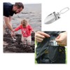 Folding Shovel Camping Shovel Multi-Function Mini Spade with Carrying Pouch