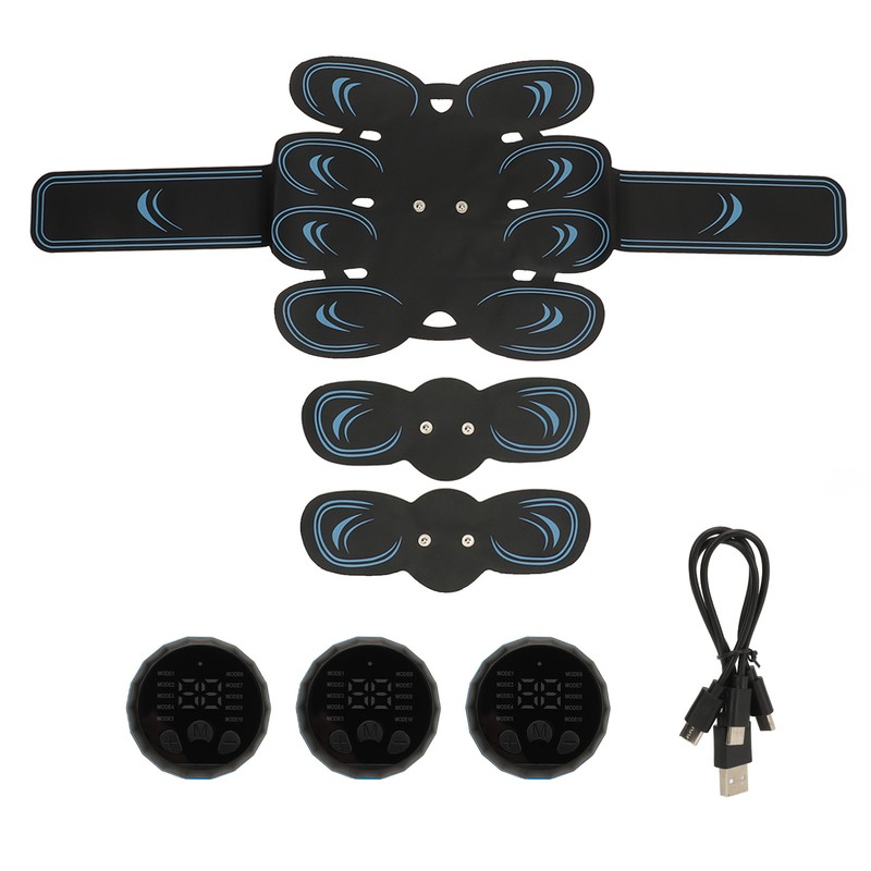 Abs Stimulator Muscle Toner Ab Machine Abdominal Toning Belt Portable
