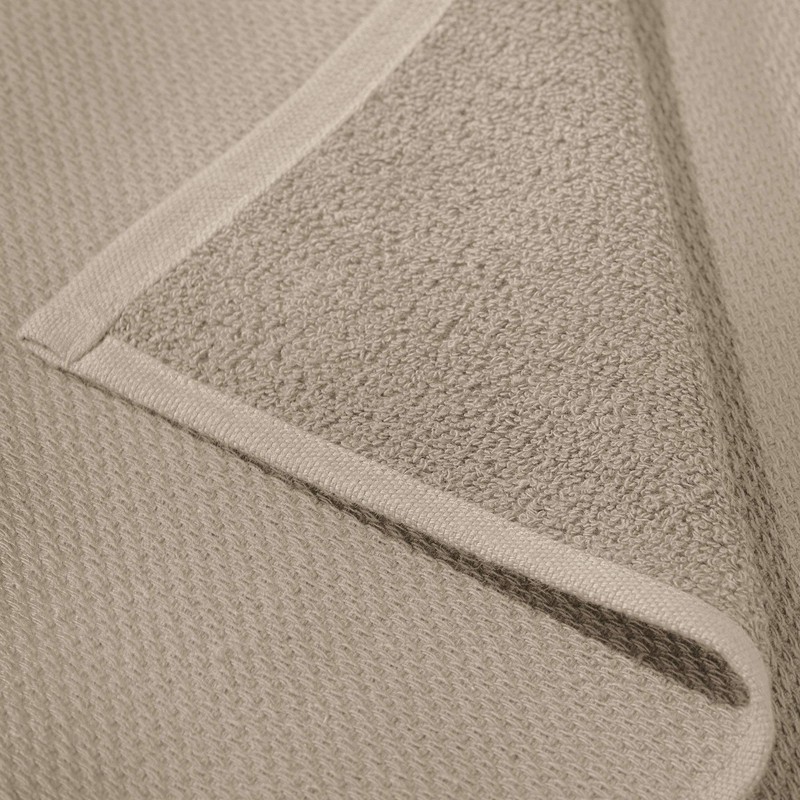 Erwin Müller Terry Tea Towel Pack of 2 Cotton Beige