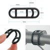 Set of 5 Bicycle Light Mount Belt Holder for Cycling