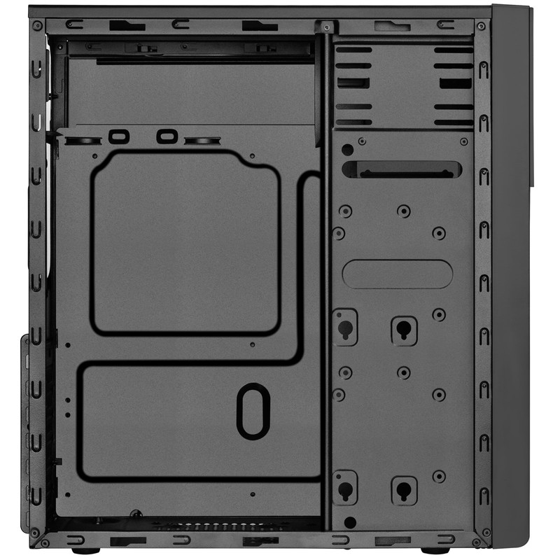 SilverStone Technology PS13B ATX Tower Computer Case with 2 X
