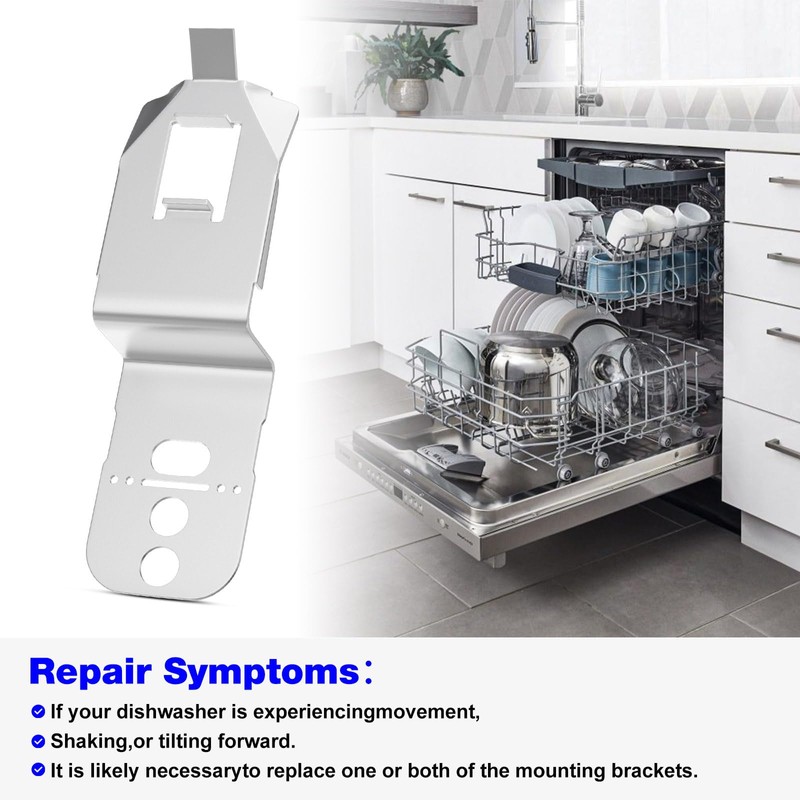 Dishwasher Mounting Bracket 00628371 For Bosch Dishwasher Side Bracket 628371,