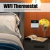 WIFI Thermostat Digital Touch Screen Phone APP Voice Control Smart