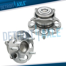 Detroit Axle FWD Rear Wheel Bearing and Hub for 2007 2008 2009 2010 2011 Honda Accord CR-V