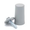8 x roller shutter stoppers, colour: grey/brown/white/anthracite/black (grey closed)