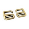 VersaKits 10 Pcs Heavy Duty Metal G Hooks Flat Tri-glide