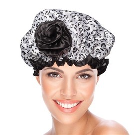 BeautyPRO Cheetah Shower Cap Bathing Aussie Seller