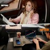 Foldable Car Table,Steering Wheel Desk for Laptop/Meal Tray Travel, 2-in-1