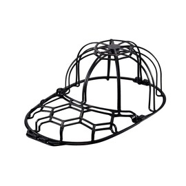 Belca CW-BKE Laundry Storage, Cap Washer, Width 9.1 x Depth 13.4 x Height 4.7 inches (23 x 34 x 12 cm), Black, Hat Cap, Laundry Net, Prevents Deformation, Baseball Hat Washer, Closet, Hanging Storage