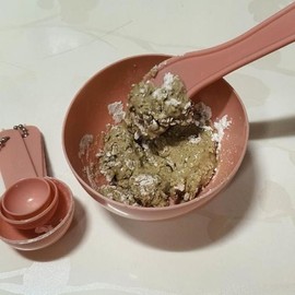 Skin care supplies pack bowl pack brush set pack bowl pack brush / 피부미용재료 팩볼 팩붓 세트 팩볼 팩붓