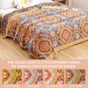 Shesyuki Boho Throw Blanket for Bed - 100% Pure Cotton